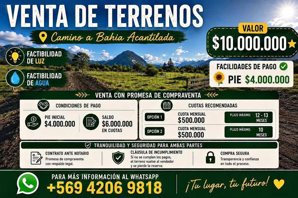 Terreno en Coyhaique